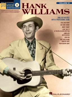 Pro Vocal Vol. 39: Hank Williams (Men's Edition) 