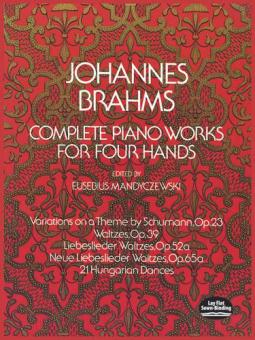 Complete Piano Works for Four Hands 
