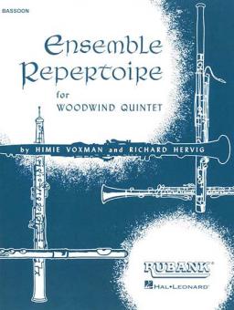 Ensemble Repertoire for Woodwind Quintet 