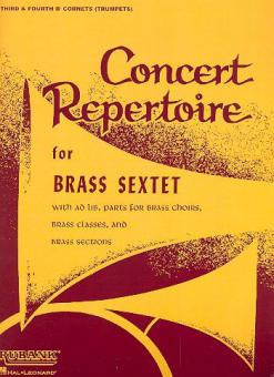 Concert Repertoire for Brass Sextet 