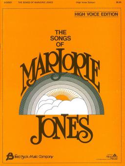 The Songs of Marjorie Jones 