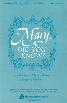 Mary, Did You Know? 