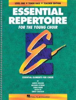 Essential Repertoire For The Young Choir Level 1: Tenor Bass 