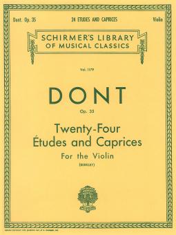 24 Etudes And Caprices For The Violin 