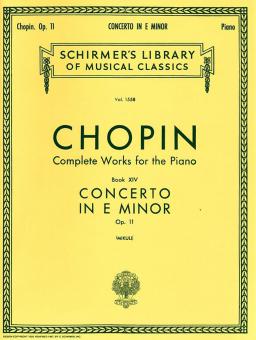 Piano Concerto Nr.1 in e Minor Op.11 