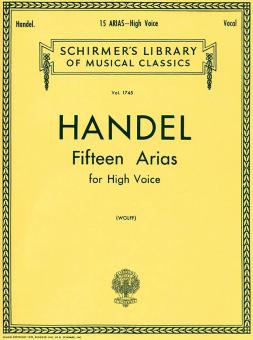 15 Arias for High Voice 