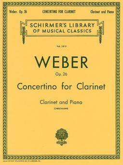 Concertino For Clarinet And Orchestra Op.26 