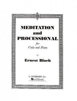 Meditation And Processional 