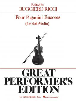 4 Encores For Violin 