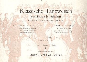 Klassische Tanzweisen von Haydn bis Schubert Heft 1 