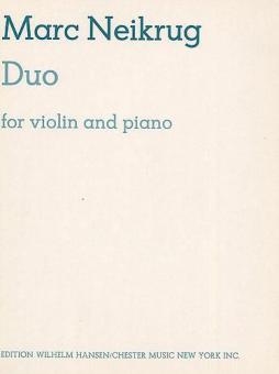 Duo For Violin And Piano 