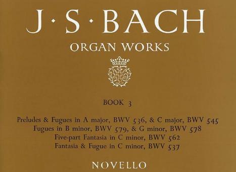 Organ Works Book 3 