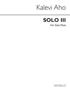 Solo III for Flute 