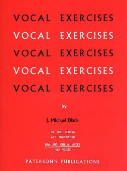 Vocal Exercises on Tone Placing and Enunciation 