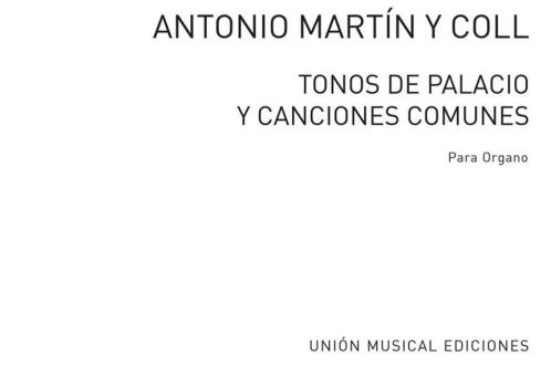 Tonos De Palacio Y Canciones Comunes Book 1 