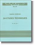 24 Etudes Techniques for Flute Op. 63 Book 1 