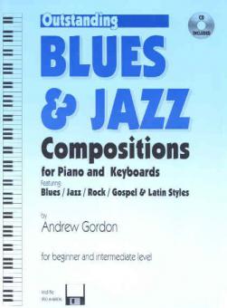 Outstanding Blues & Jazz Compositions Beginner/Intermediate + CD 