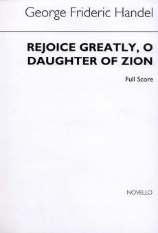 Rejoice Greatly, O Daughter Of Zion 