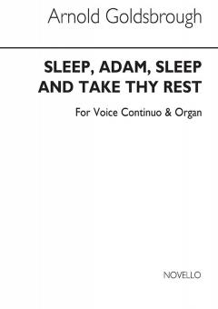 Sleep, Adam, Sleep, and Take Thy Rest 