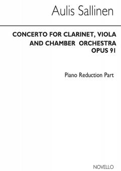 Concerto For Clarinet, Viola And Chamber Orchestra 