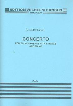 Concerto For Alto Saxophone With Strings And Piano 