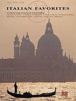 Italian Favorites Arranged for Piano and Vocal 