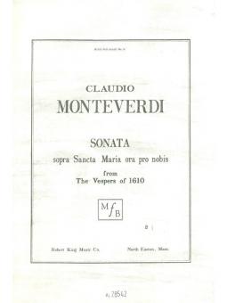 Sonata Sopra Sancta Maria 