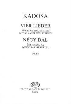 Four songs to poems by Nelly Sachs Op. 68 