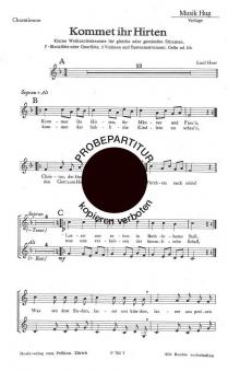 Kommet ihr Hirten 