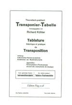 Transponiertabelle 