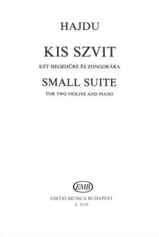 Little Suite For Two Violins And Piano 