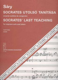 Socrates' Last Teaching 