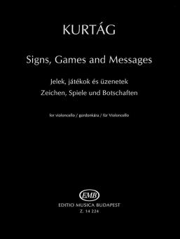 Zeichen, Spiele und Botschaften für Violoncello 
