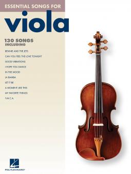 Essential Songs For Viola 