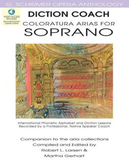Diction Coach: Coloratura Arias for Soprano 