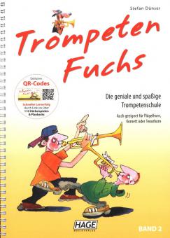 Trompeten Fuchs 2 (+QR-Codes) 
