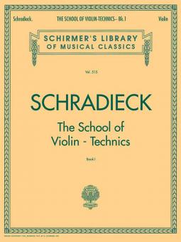 School Of Violin Technics Book 1 (Dexterity) 