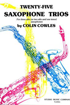 25 Saxophone Trios 