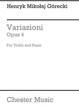 Variazioni Op. 4 