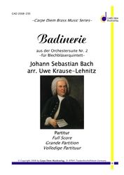 Badinerie aus der Orchestersuite Nr. 2 in h-moll BWV 1067 