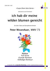 ich hab dir meine wilden blumen gereicht 