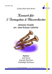 Konzert für 2 Trompeten und Blasorchester 