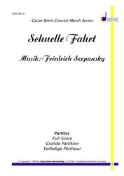 Schnelle Fahrt 