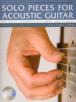 Solo Pieces For Acoustic Guitar Vol.2 (Book & CD) 