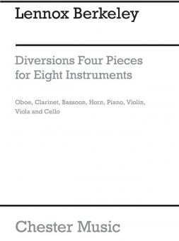 Diversions For 8 Instruments Op. 63 