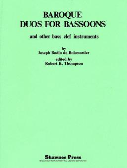 Baroque Duos For Bassoons 
