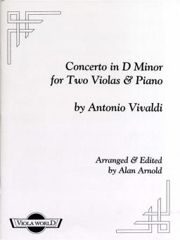 Concerto In D Minor For Two Violas And Piano 