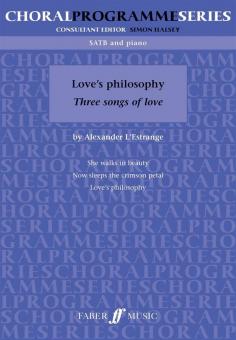 Love's Philosophy - Three Songs of Love 