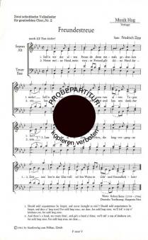 Freundestreue/Wohin ging 