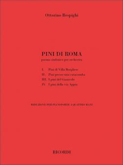 Pini Di Roma. Poema Sinfonico Per Orchestra Trascr. 